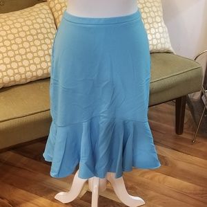 New York & Company Mermaid Ruffle Skirt